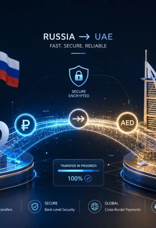 Как перевести деньги из России в ОАЭ